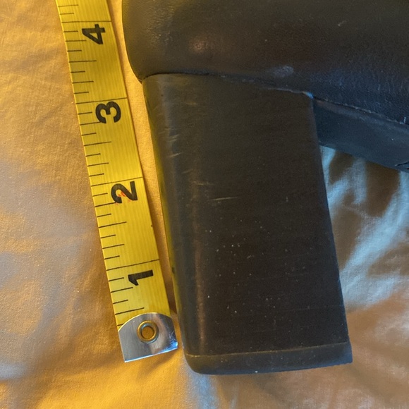 BORN Black heels with cute strap with elastic, size 8.5, NWOT, 3” heel - Picture 8 of 13